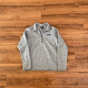 Patagonia Women's Gray Zip-Up Sweater